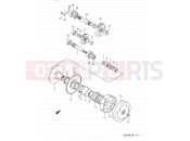 SUZUKI AD50W M (1991) Address 11 - TRANSMISSION (2) (E06,E41:%E.NO.240954)