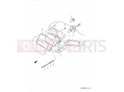 SUZUKI AD50W M (1991) Address 17 - HEAD LAMP
