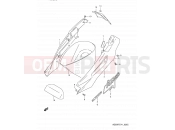 SUZUKI AD50W M (1991) Address 26C - FRAME COVER (MODEL R E41,E94,P09)