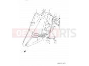 SUZUKI AD50W M (1991) Address 27A - FRONT LEG SHIELD (E06)