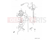SUZUKI AD50WF M (1991) Address 5A - CARBURETOR (MODEL K E06 ~E.NO.211604)