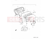 SUZUKI AD50WF M (1991) Address 6C - AIR CLEANER (MODEL M/MODEL R:41)
