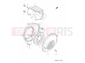 SUZUKI AD50WF M (1991) Address 9A - COOLING FAN (MODEL M)