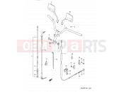 SUZUKI AD50WF M (1991) Address 32 - HANDLE BAR (MODEL L E41)