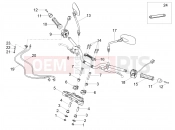 MOTOGUZZI V7 PALACE GUCCI (CND, USA) Handlebar - Controls