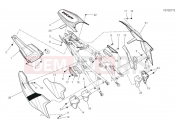 DUCATI Hypermotard 698 Mono Rear fairings