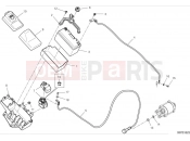 DUCATI Hypermotard 698 Mono Battery holder