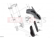 DUCATI 2024 Hypermotard 698 Mono RVE Front mudguard