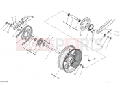 DUCATI 2024 Hypermotard 698 Mono RVE Rear wheel