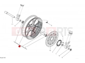 DUCATI 2024 Hypermotard 698 Mono RVE Front wheel