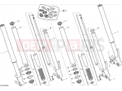 DUCATI Hypermotard 950 Front fork