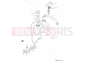 SUZUKI AD60 M (1991) Address 23 - FUEL TANK (E41)