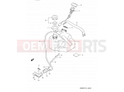 SUZUKI AD60 M (1991) Address 23A - FUEL TANK (E06,P09,E94)