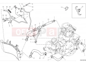 DUCATI 2024 Hypermotard 950 RVE Cooling circuit