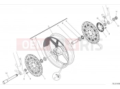 DUCATI 2024 Hypermotard 950 RVE Front wheel