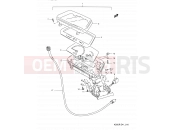 SUZUKI AD60 M (1991) Address 16 - SPEEDOMETER (E41)