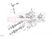 DUCATI 2024 Hypermotard 950 RVE Vertical cylinder head timing