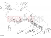 DUCATI 2024 Hypermotard 950 RVE Oil cooler