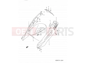 SUZUKI AD60 M (1991) Address 26A - FRAME COVER (E06)