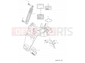 SUZUKI AD60 M (1991) Address 35 - REAR FENDER