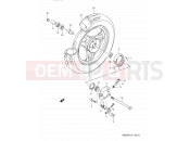 SUZUKI AD60 M (1991) Address 31D - FRONT WHEEL (MODEL R P09,E94)