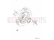SUZUKI AD60 M (1991) Address 36 - REAR WHEEL