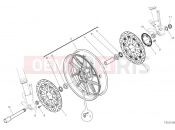 DUCATI Monster 30° Anniversario Front wheel