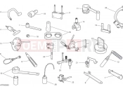 DUCATI Monster 30° Anniversario Workshop service tools (engine)
