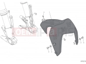DUCATI Monster 30° Anniversario Front mudguard