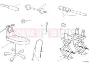 DUCATI Monster 30° Anniversario Workshop service tools (frame)