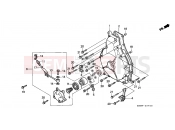 HONDA GL1500SEY E / MKH 2000 E-7 CLUTCH COVER