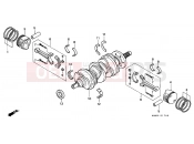 HONDA GL1500SEY E / MKH 2000 E-17 CRANKSHAFT/PISTON