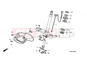 HONDA GL1500SEY E / MKH 2000 F-8 STEERING STEM