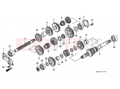 HONDA GL1500SEY E / MKH 2000 E-18 TRANSMISSION