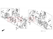 HONDA GL1500SEY E / MKH 2000 F-11 FRONT BRAKE CALIPER