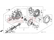 HONDA GL1500SEY E / MKH 2000 F-17 FINAL DRIVEN GEAR