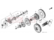 HONDA GL1500SEY E / MKH 2000 E-13 PRIMARY DRIVE GEAR