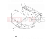 SUZUKI AE50 L (1990) Sepia (E28) 35 - HANDLE COVER (E01,P37)