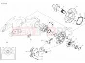DUCATI Multistrada 1260 S HUB, REAR WHEEL
