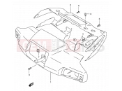 SUZUKI AE50 L (1990) Sepia (E24) 32 - HANDLE COVER