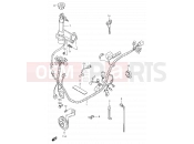 SUZUKI AE50 M (1991) Sepia (E01,E02,E04,E21,P37) 20 - WIRING HARNESS