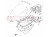 SUZUKI AE50 M (1991) Sepia (E01,E02,E04,E21,P37) 27 - UPPER COVER