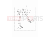 TRIUMPH Bonneville T100 Backrest mounting kit
