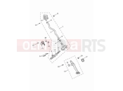 TRIUMPH Bonneville T100 Rear brake master cylinder