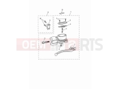 TRIUMPH Bonneville T100 Front brake master cylinder