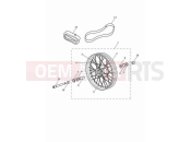 TRIUMPH Bonneville T100 Front wheel