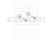 TRIUMPH Bonneville T100 Rear footrest finisher kit