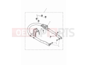 TRIUMPH Bonneville T100 Grab rail mount kit