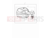 TRIUMPH Bonneville T100 Top case kit