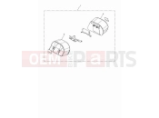 TRIUMPH Bonneville T100 Panniers kit, leather